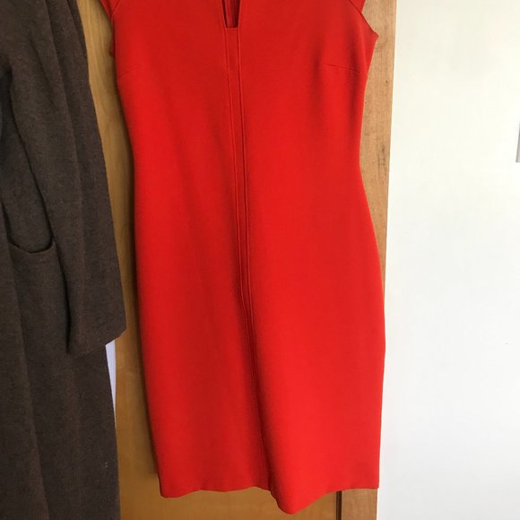Red Zara shift dress size Medium - Picture 2 of 4